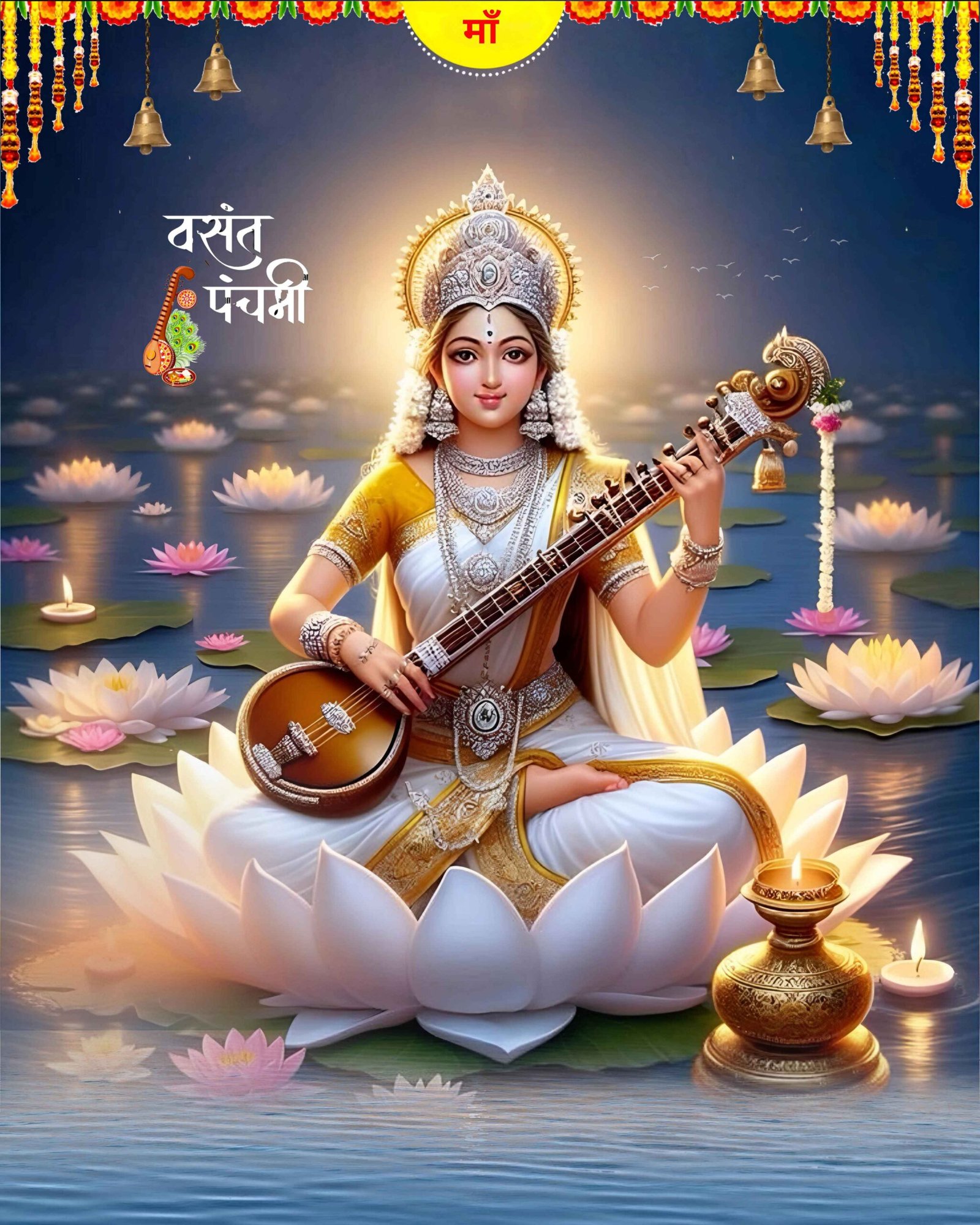 14th February 2024 Basant Panchami Vasant Panchami Saraswati Puja 2024 HD Photos